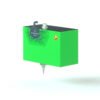Imagen frontal del cabezal XF530 de Gravotech, solución de micropercusión profunda distribuida por Mecatronisis en Colombia para marcaje industrial en aceros duros.