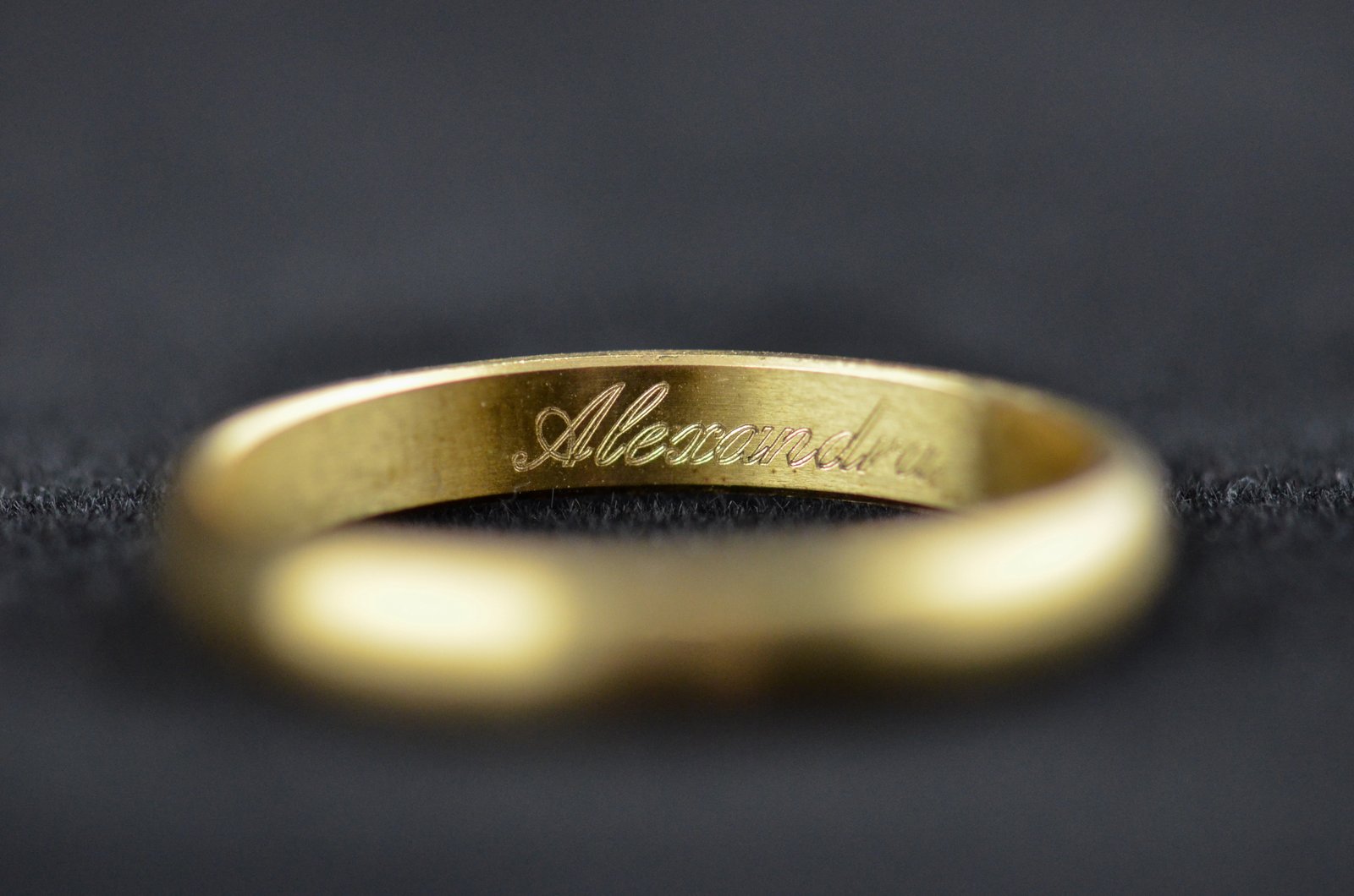 Grabado en anillos