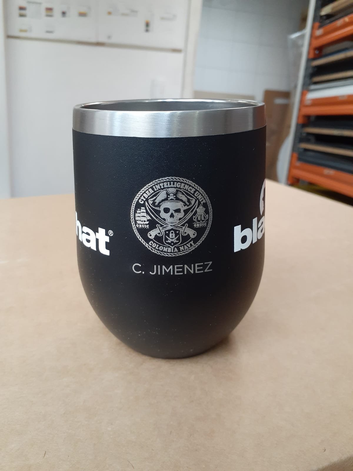 Trabajo de grabado real hecho por Mecatronisis en Bogotá