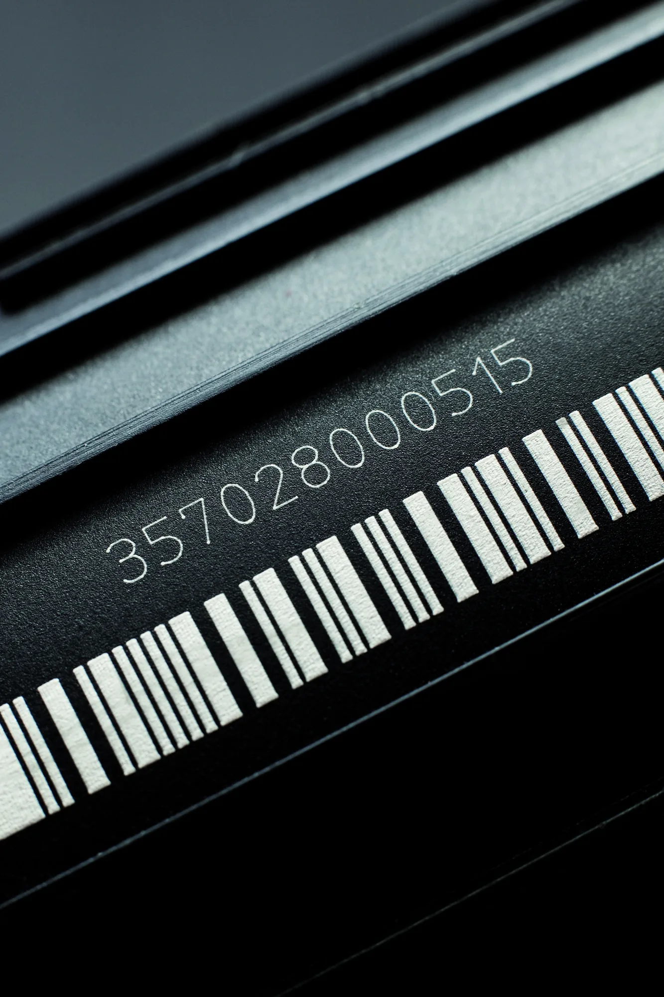 Componente plástico con identificación marcada a láser