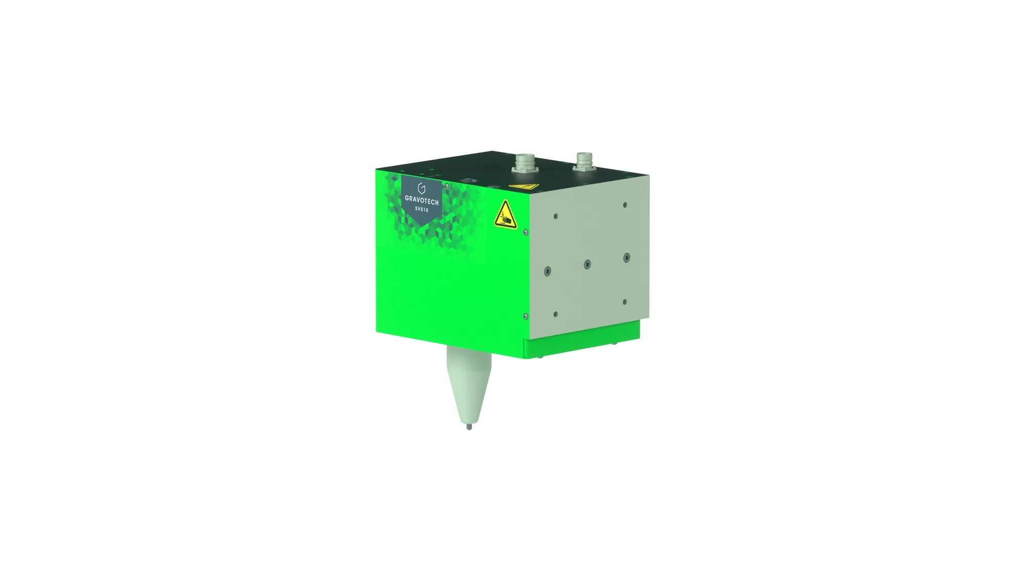 Cabezal de rayado SV510 en vista lateral derecha